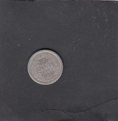 Beschrijving: 25 Cent WILHELMIN